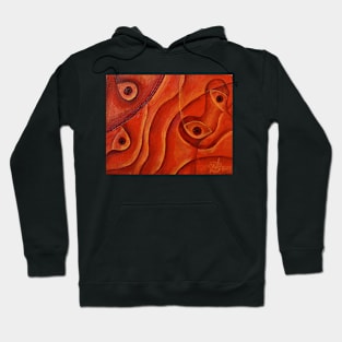 Oil Painting - The Warm Sight. Abstract 2010 Hoodie